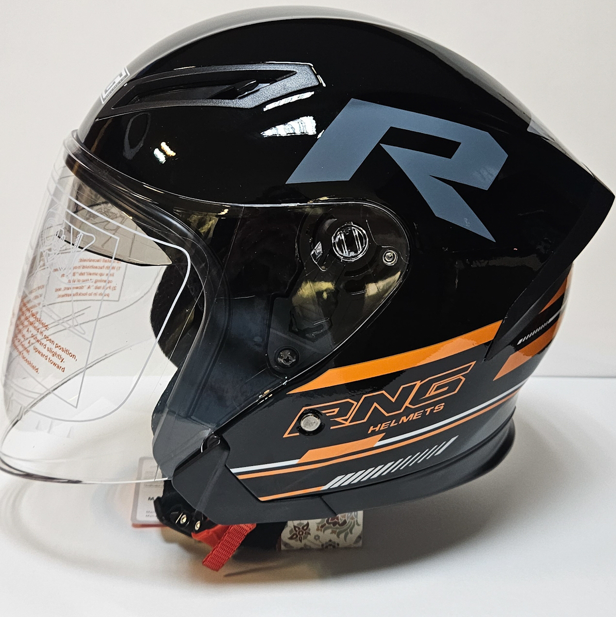 کلاه کاسکت بدون فک RNG مدل BLADE BY-705 سایز XL استاندارد DOT