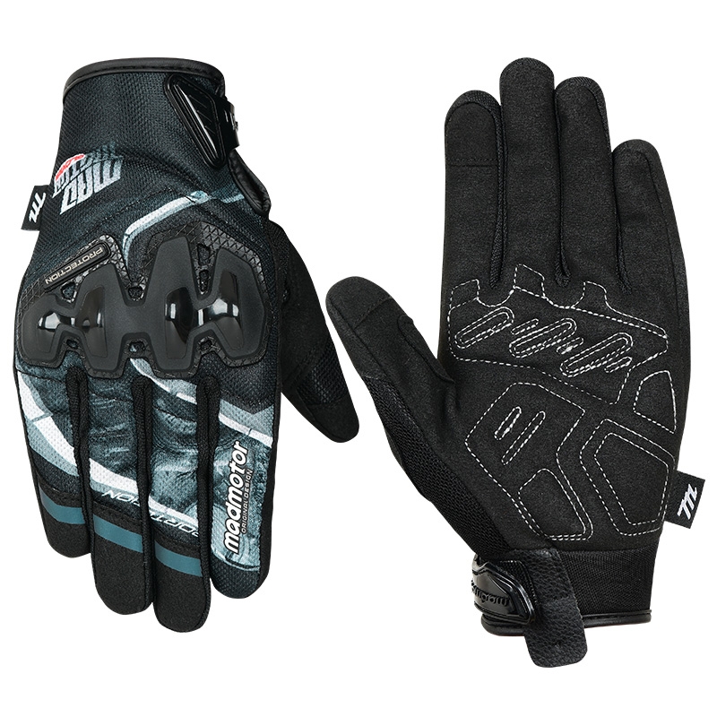 دستکش موتورسواری madmotor mt-59 (black/grey) سایز2XL