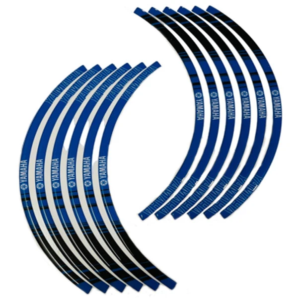 برچسب دور رینگ موتور سیکلت مدل یاماها بسته 12 عددی